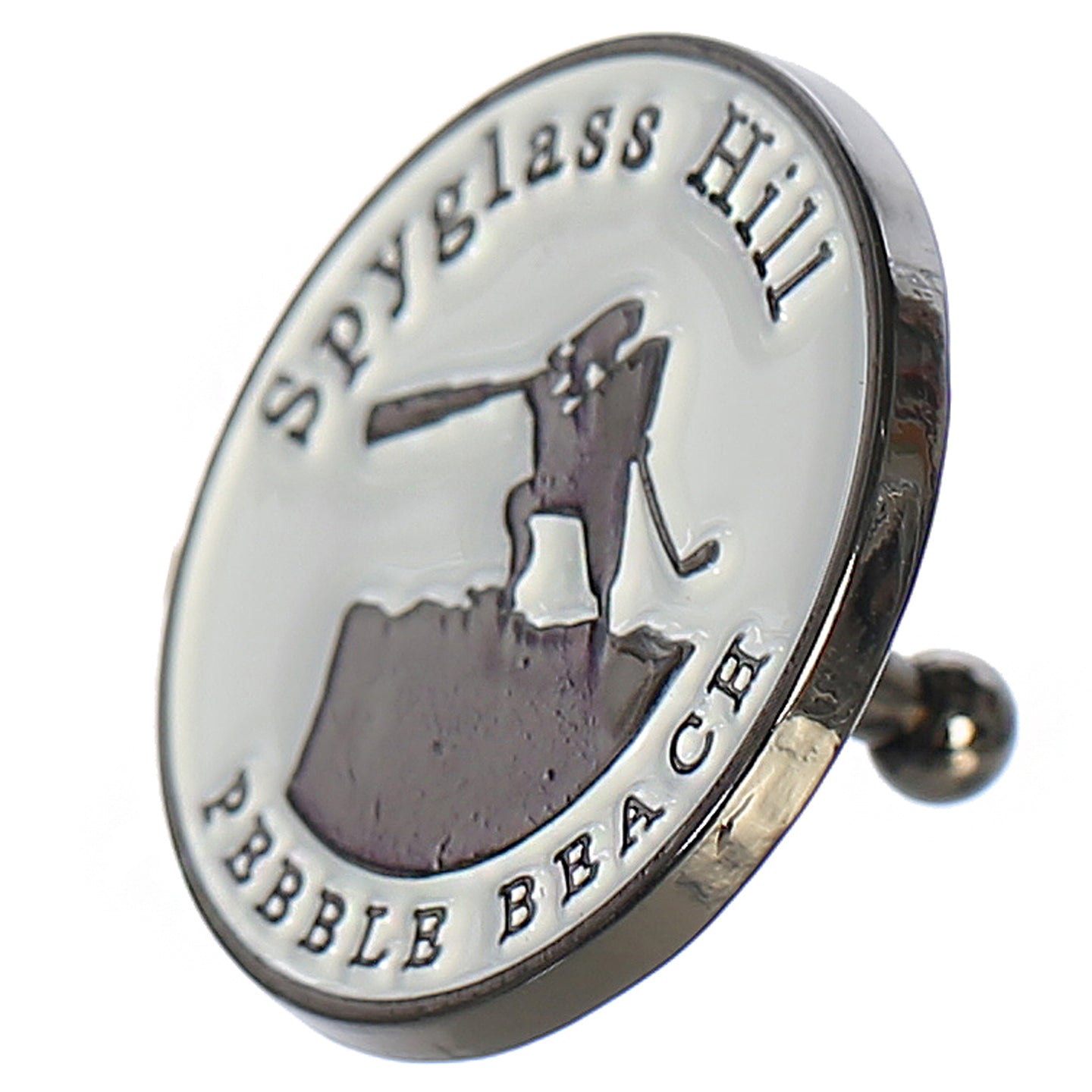 Spyglass Hill Golf Course Logo Post Ball Marker
