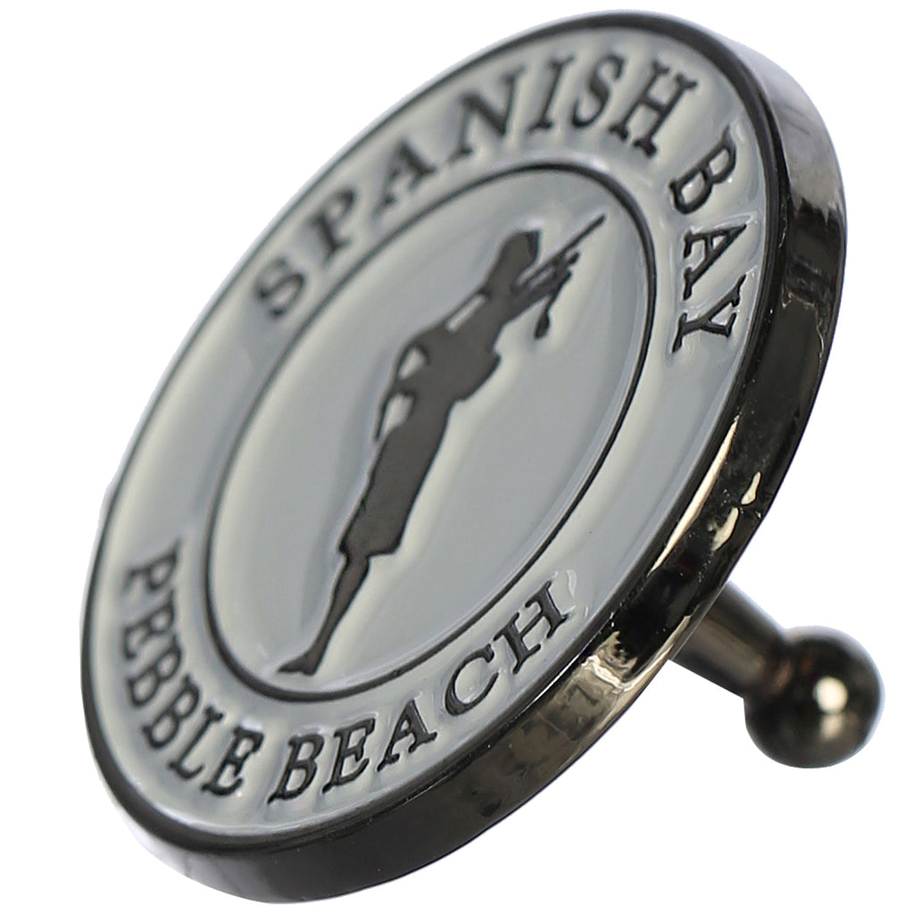 Spanish Bay Golf Links Logo Post Ball Marker