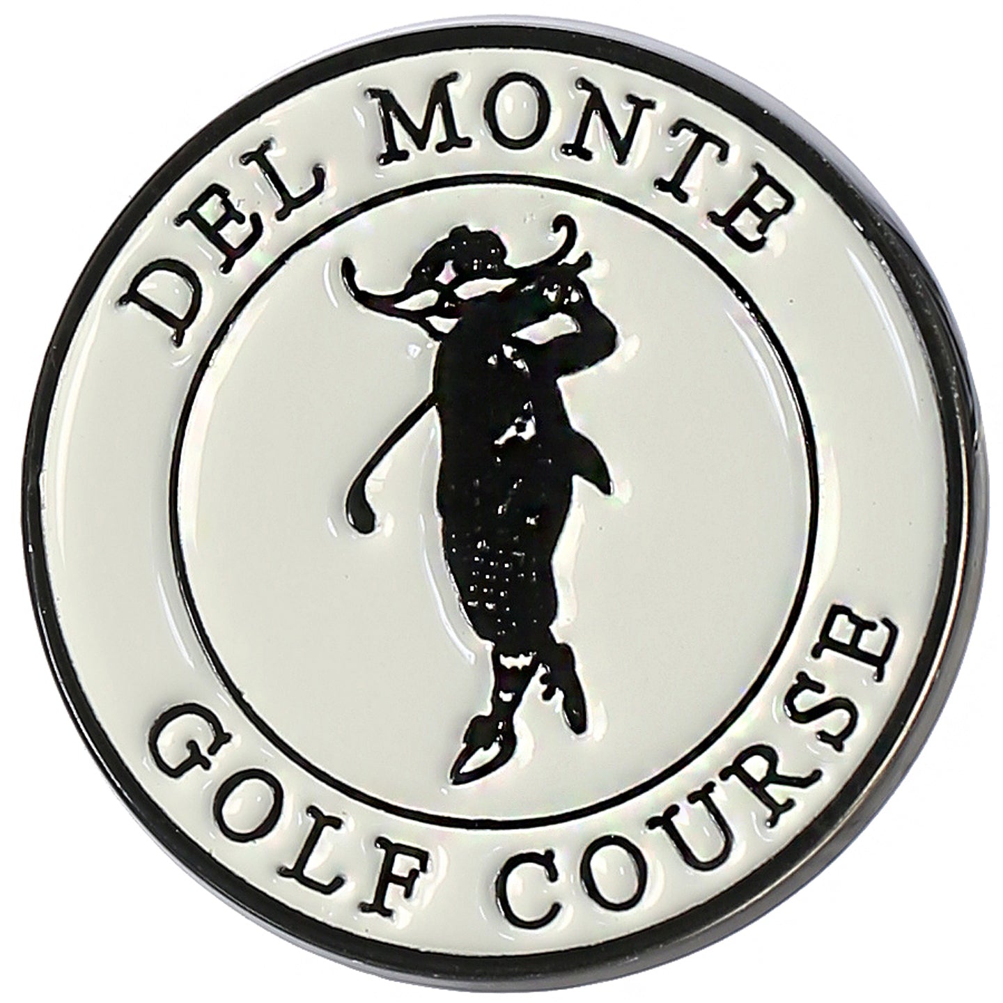 Del Monte Golf Course Logo Post Ball Marker