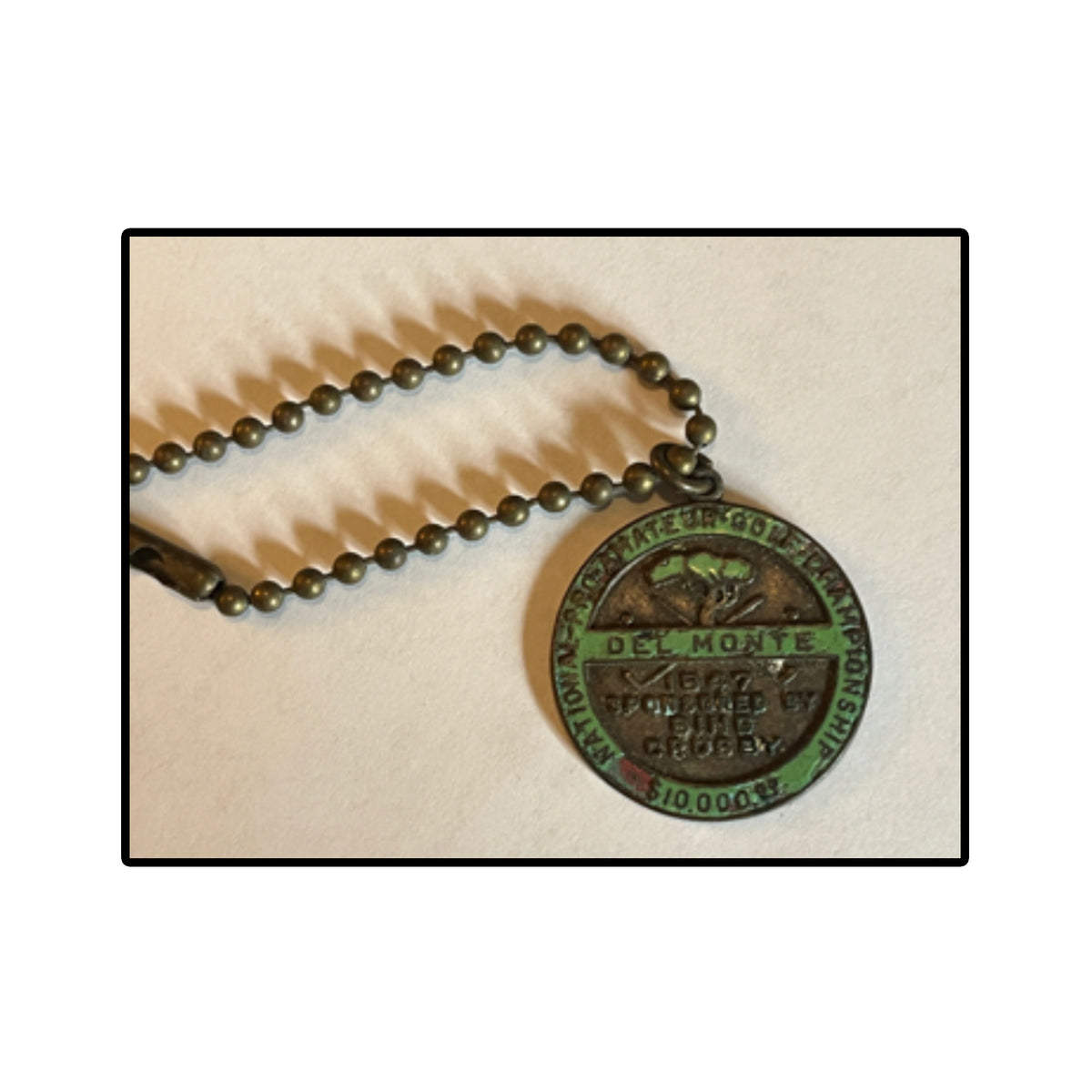 1947 Player Medallion Crosby