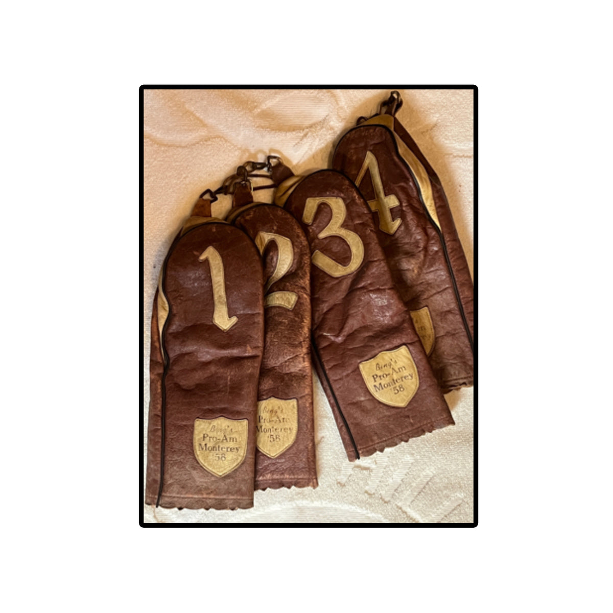 1958 Crosby Head Covers set of 4