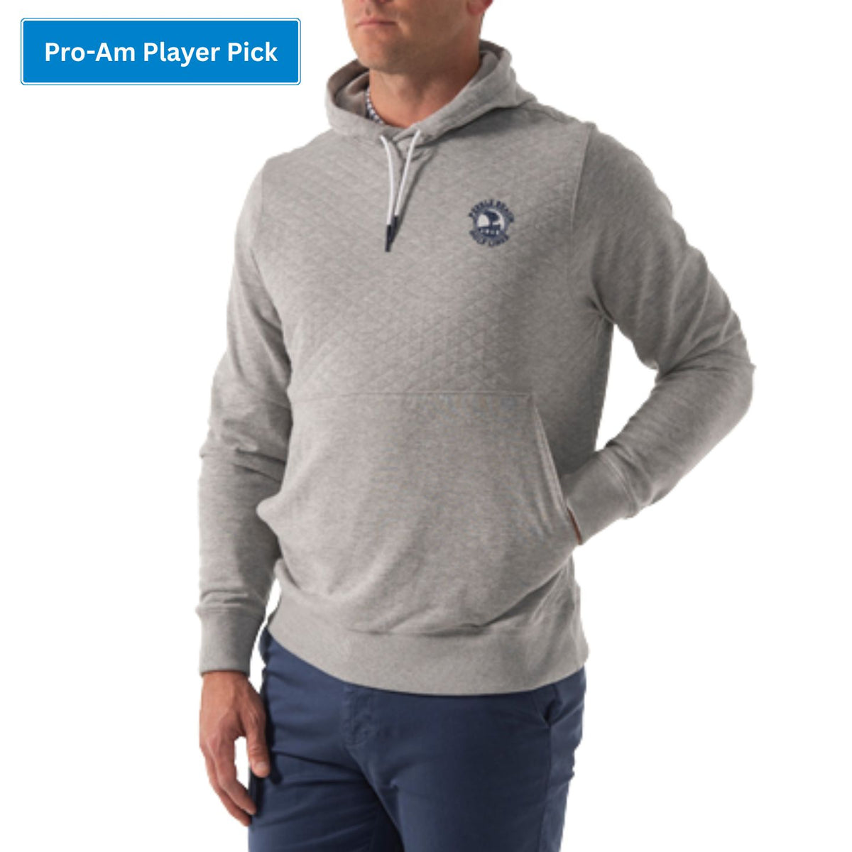 Pebble Beach Andy Hoodie by B Draddy