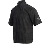 Pebble Beach DWR Short Sleeve 1/2 Zip Pullover by adidas-Black