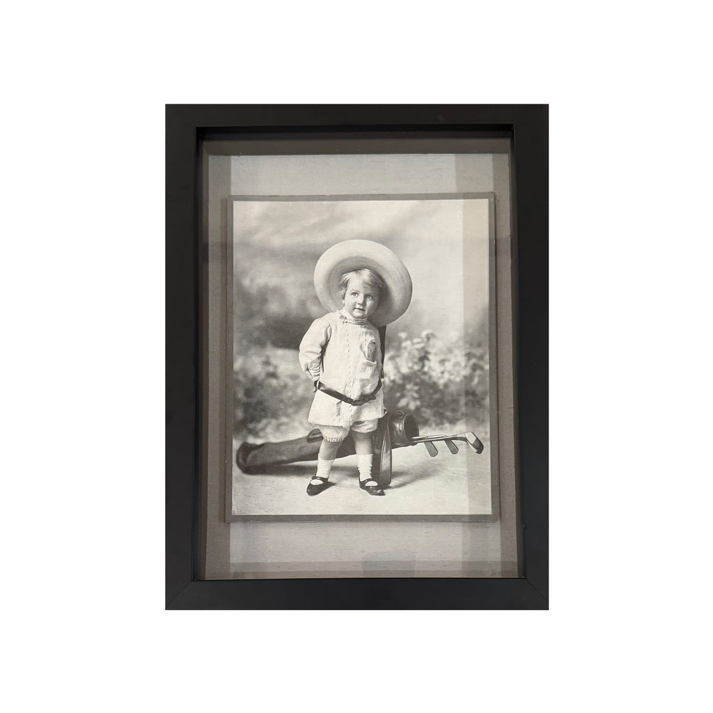 Mamma's Caddy Vintage Print Embossed (Framed)