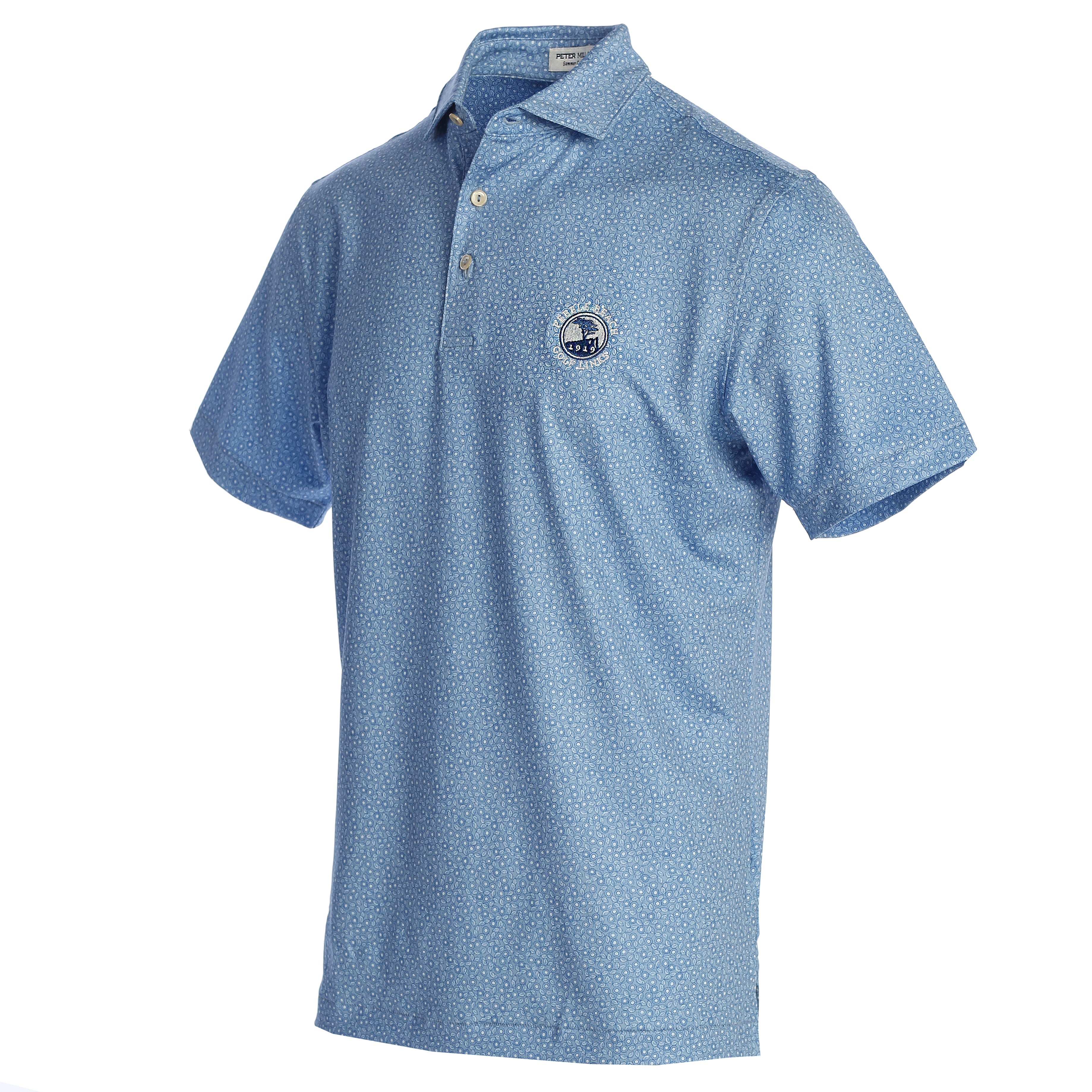 Pebble Beach Bristol Floral Polo by Peter Millar