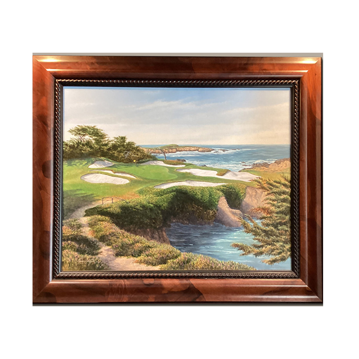 David Chapple - Original Oil Painting #15 Cypress Point