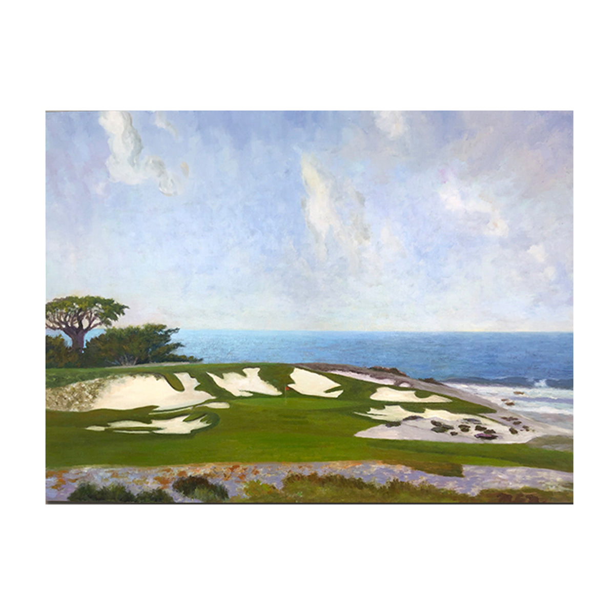 Michael Miller - Original Oil Painting #13 Cypress