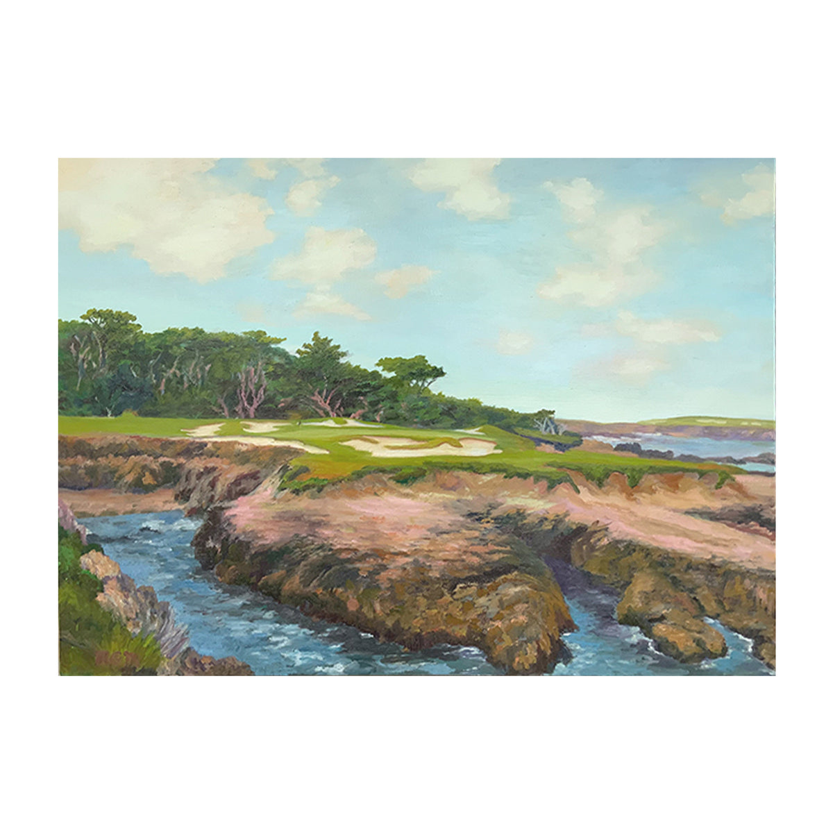 Michael Miller - Original Oil Painting #15 Cypress