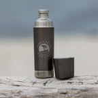 Pebble Beach 9oz Torch Flask by High Camp Flasks