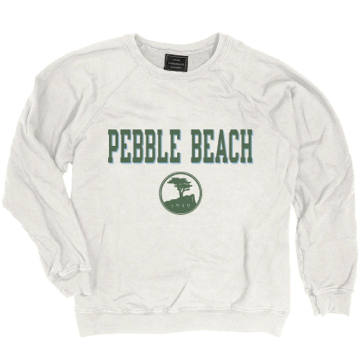Pebble Beach Black Label Block Logo by Original Retro Brand