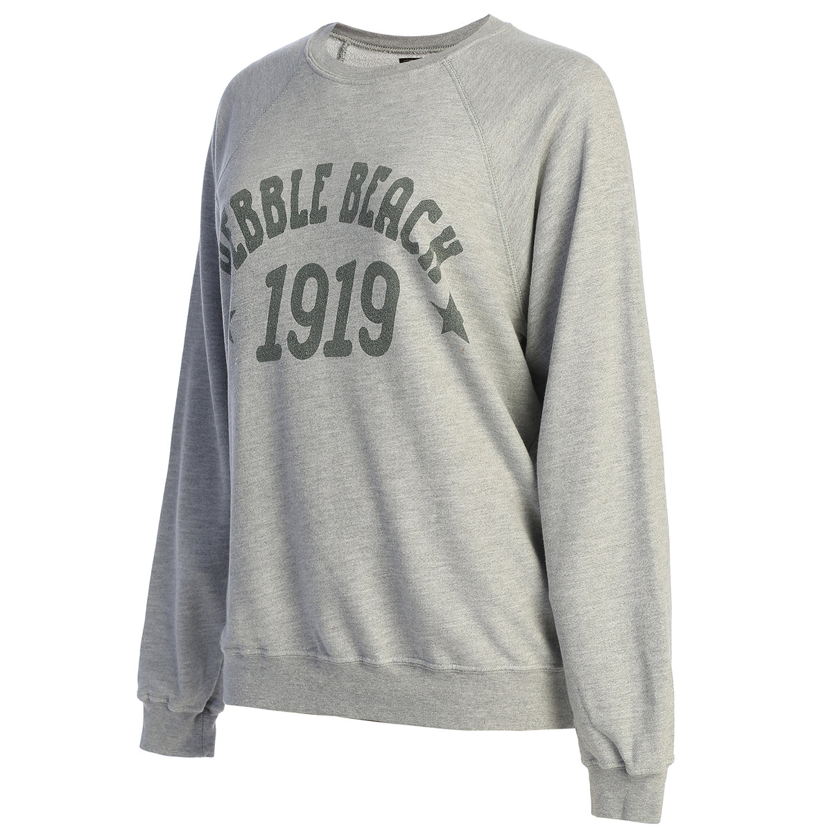 Pebble Beach Golf Links Women's Black Label Crew Sweatshirt by Original Retro Brand