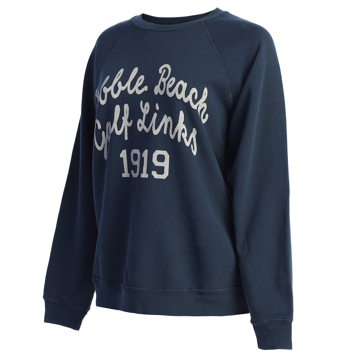 Pebble Beach Golf Links Women's Black Label Crew Sweatshirt by Original Retro Brand