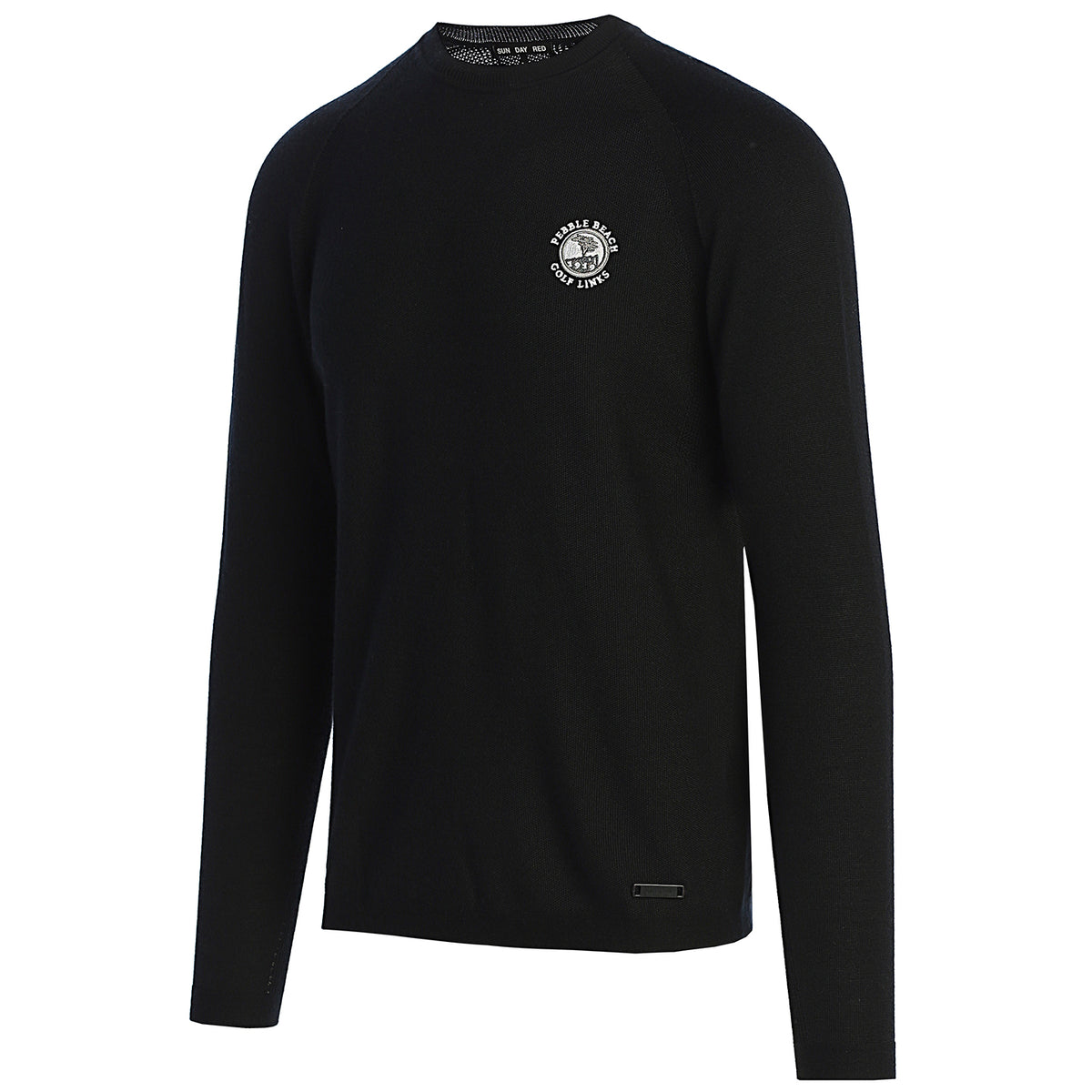 Pebble Beach 3D Tour Icon Cashmere Crew by Sun Day Red