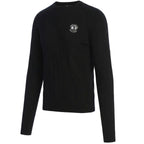 Pebble Beach 3D Knit Cashmere Tonal Camo Crew by Sun Day Red