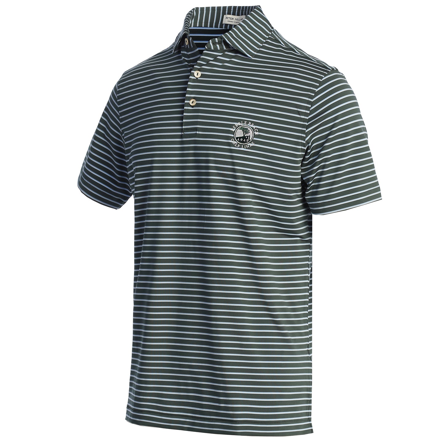 Pebble Beach Nordic Pine Dunnes Polo by Peter Millar