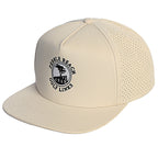 Pebble Beach Perforated 5 Panel Hat by Malbon