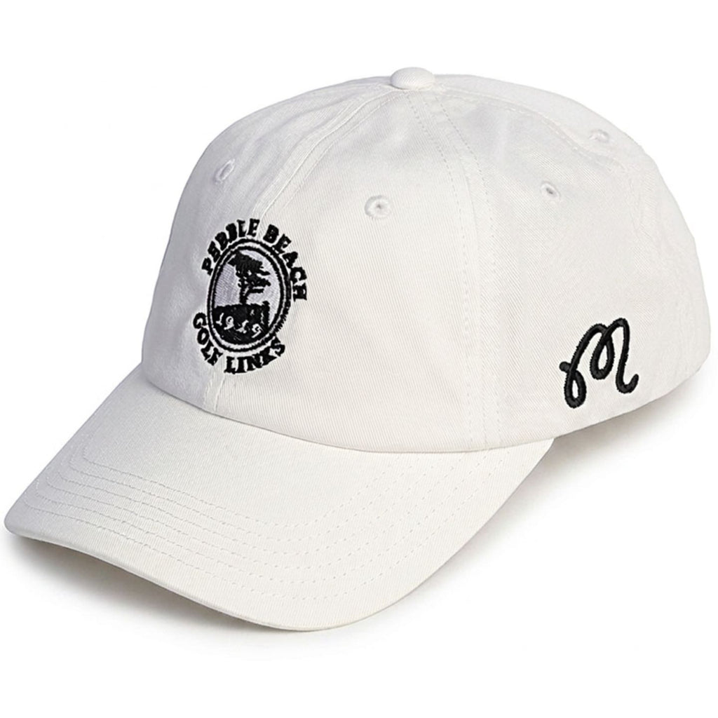 Pebble Beach Cotton Twill Dad Hat by Malbon