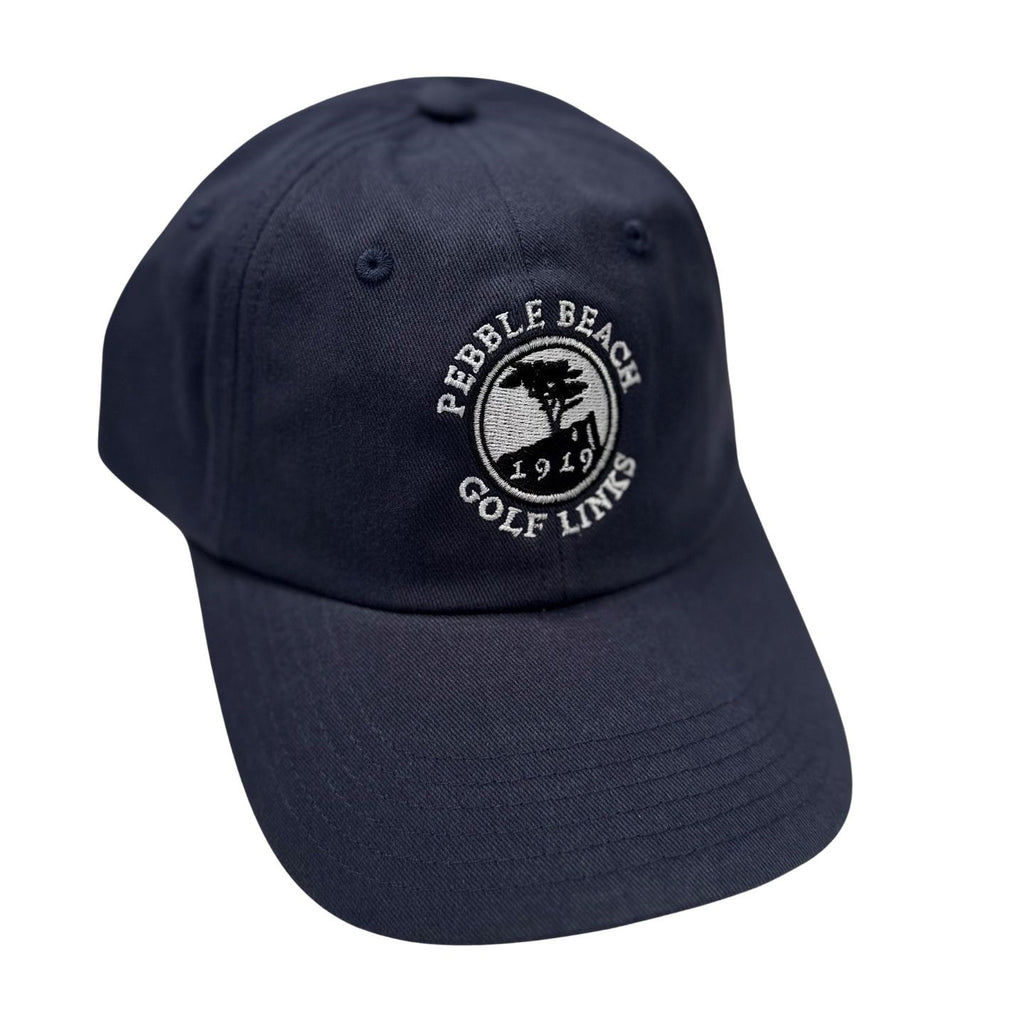 Pebble Beach Cotton Twill Dad Hat by Malbon