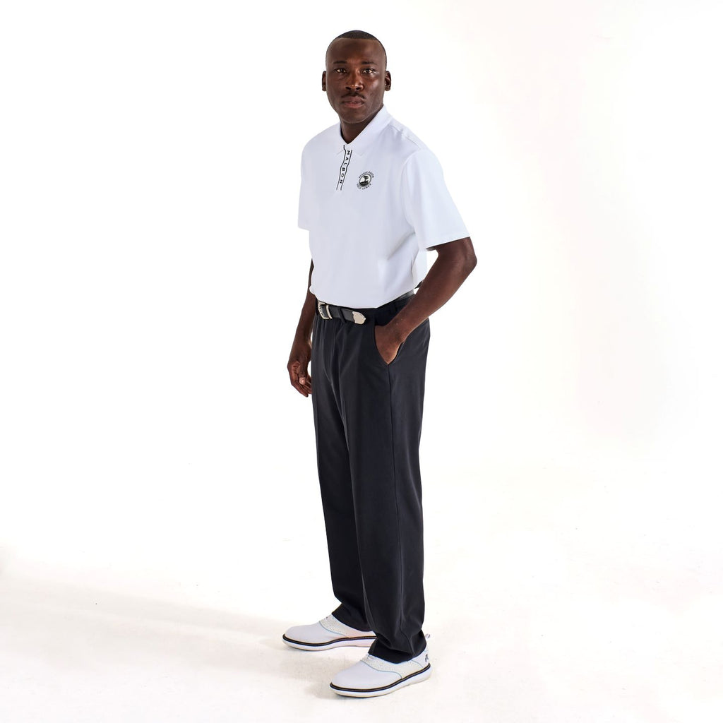 Pebble Beach Block Pique Performance Polo by Malbon