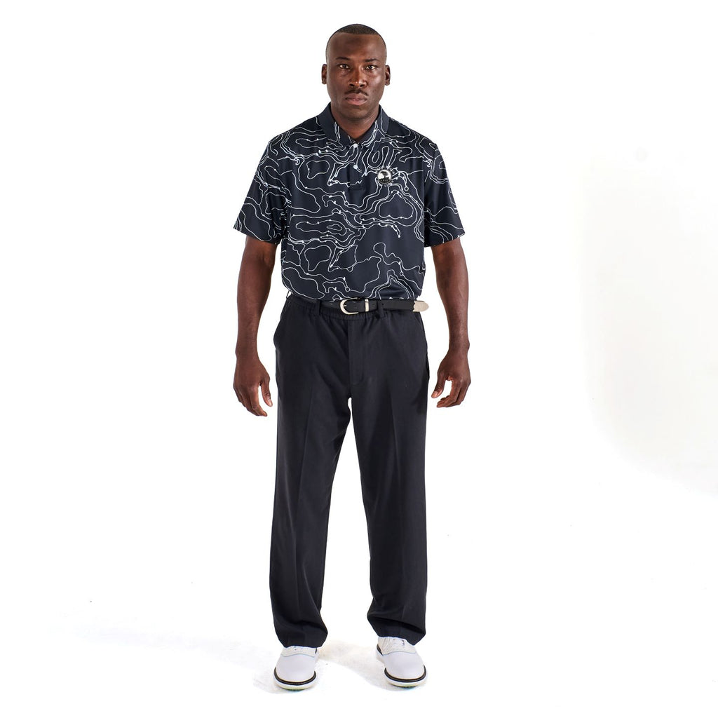 Pebble Beach Topography Performance Polo by Malbon