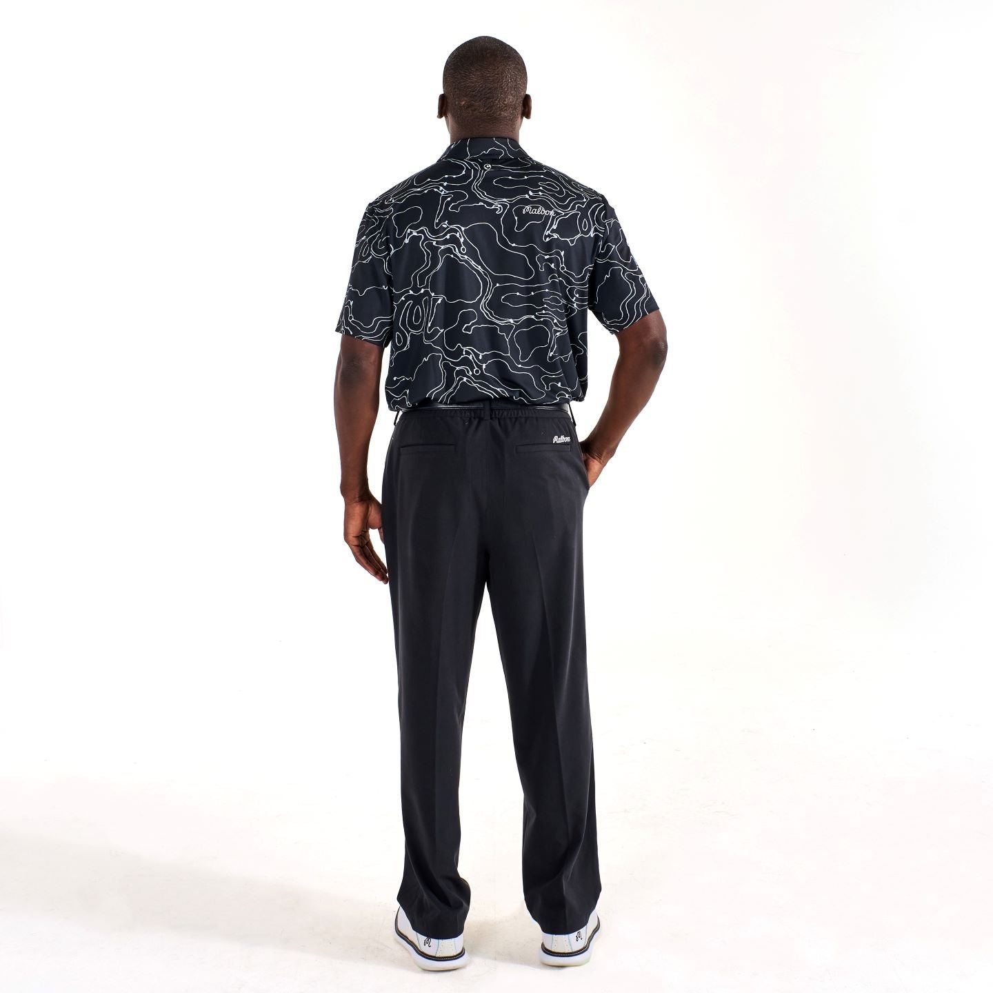 Pebble Beach Topography Performance Polo by Malbon