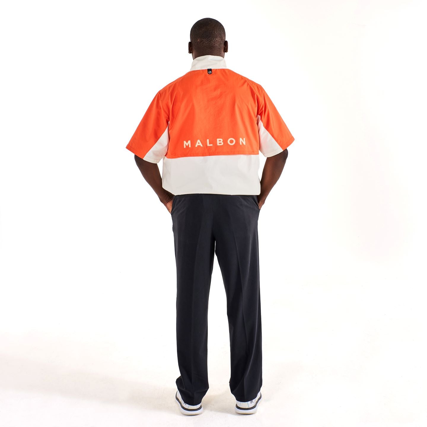 Pebble Beach Flame Nylon Windshirt by Malbon