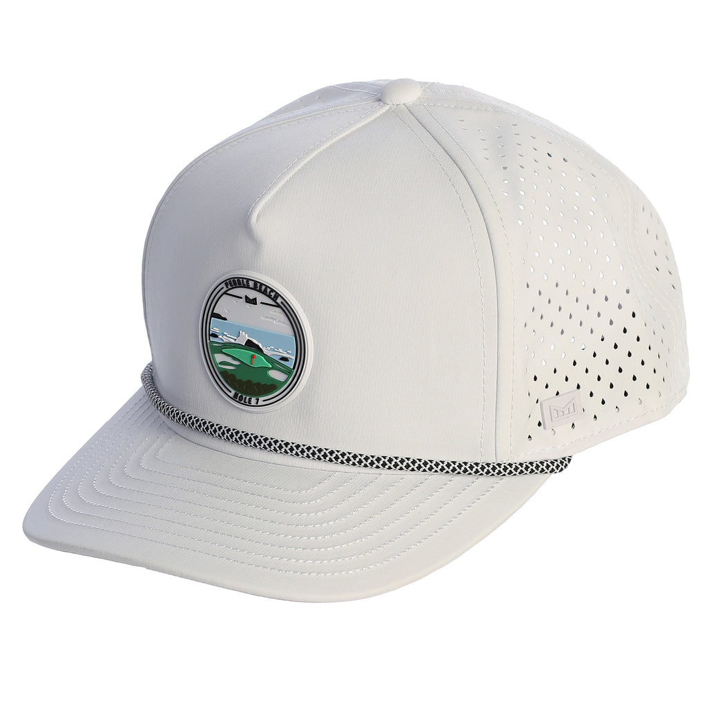 Pebble Beach 7th Hole Patch Odysea Rope Hat by Melin