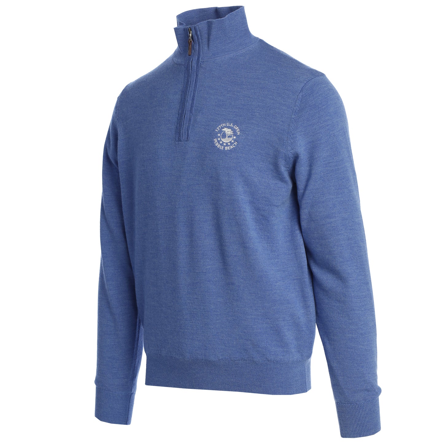 2027 U.S. Open Pebble Beach Baruffa Merino 1/4 Zip Windsweater by Fairway & Greene
