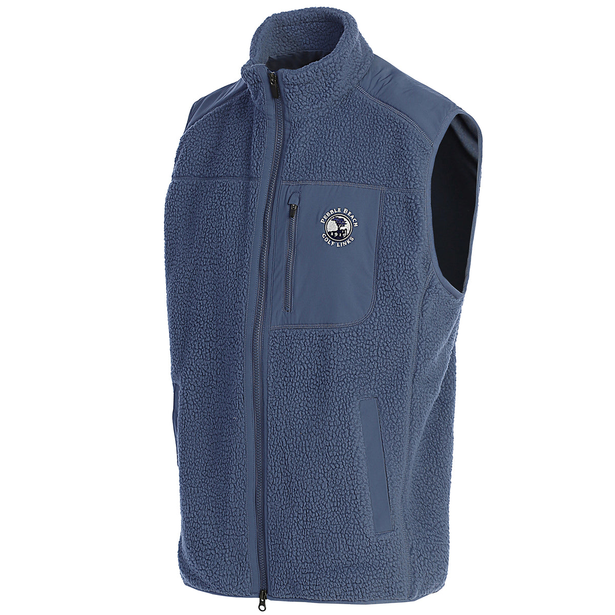 Pebble Beach Jonas Sherpa Vest by Dondald Ross
