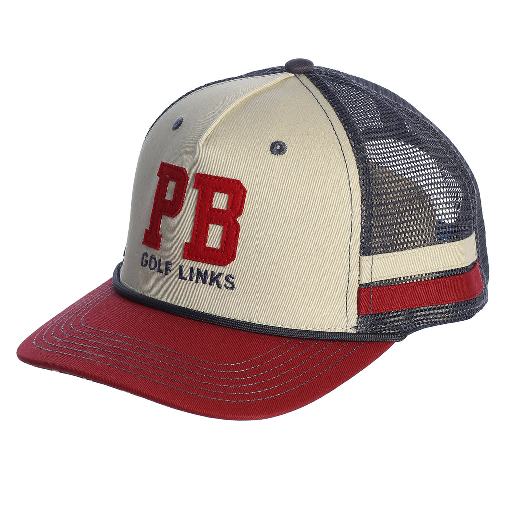 Pebble Beach 2 Bar Trucker Hat by Ouray