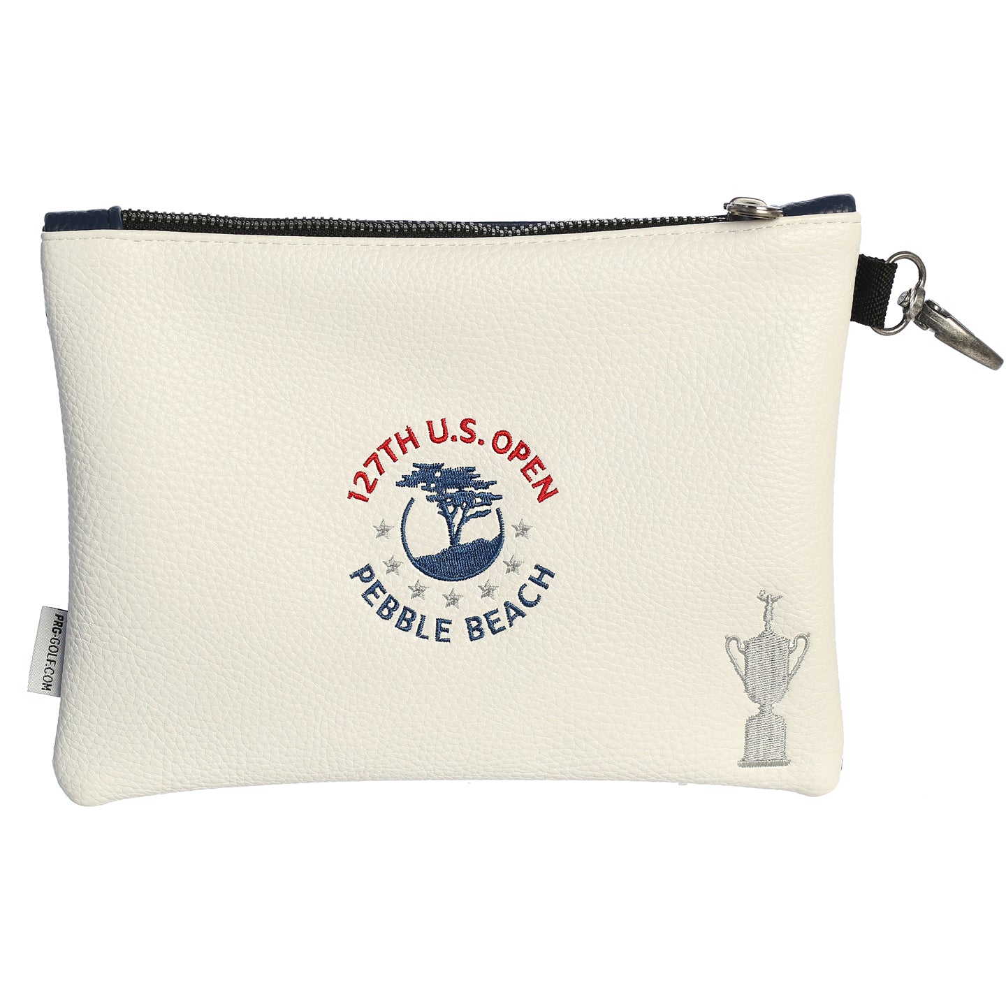2027 U.S. Open Pebble Beach Chain Stitch Zipper Tote