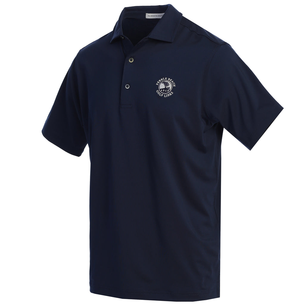 Pebble Beach Middleton Solid Polo by Fairway & Greene
