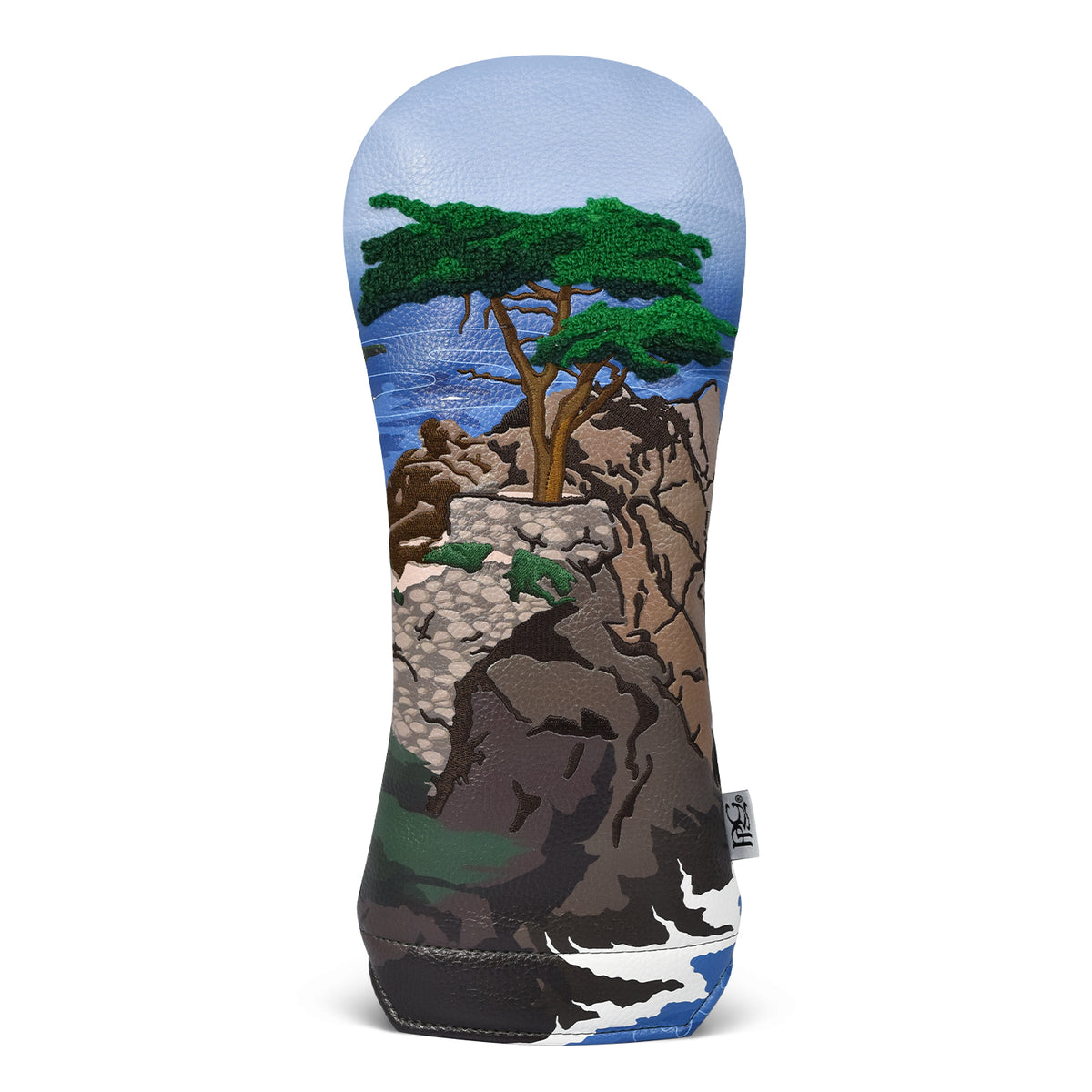 Pebble Beach Lone Cypress Chenille Driver Headcover