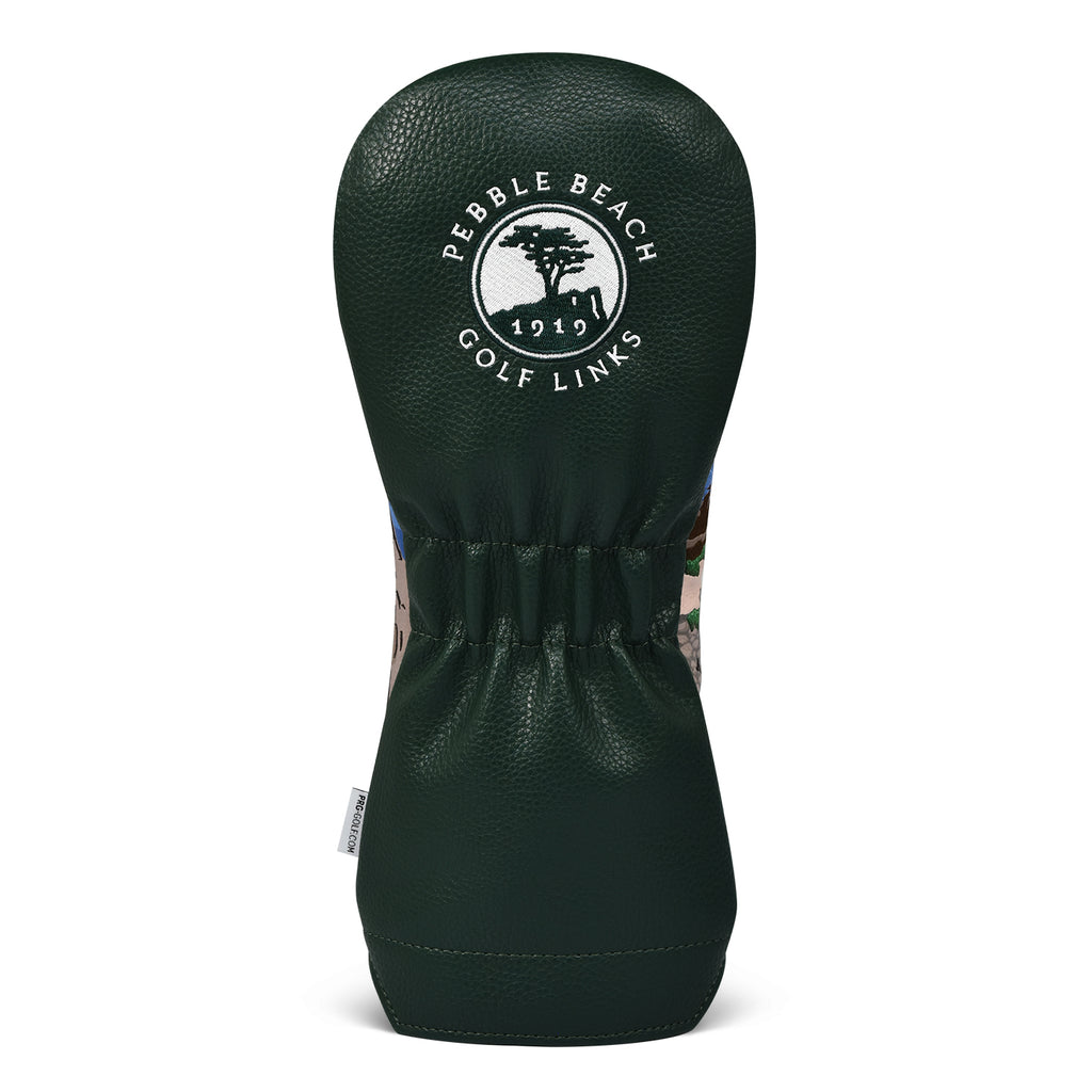Pebble Beach Lone Cypress Chenille Driver Headcover