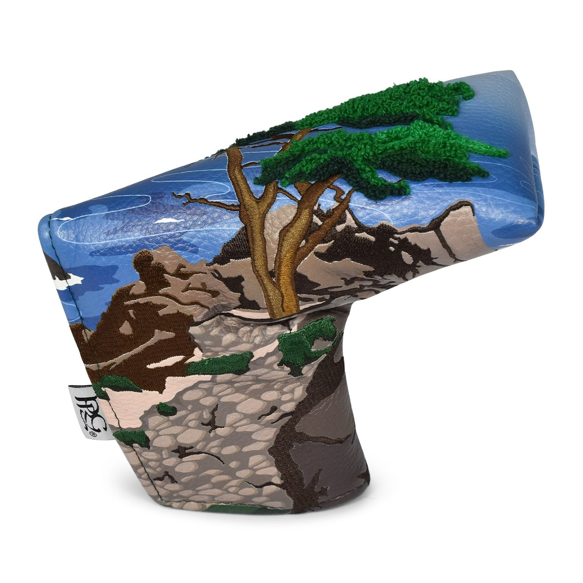 Pebble Beach Lone Cypress Chenille Blade Putter Cover