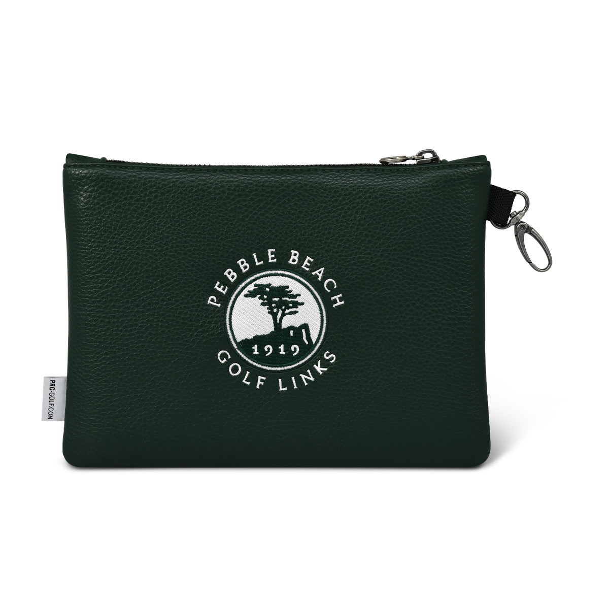 Pebble Beach Lone Cypress Chenille Zipper Tote