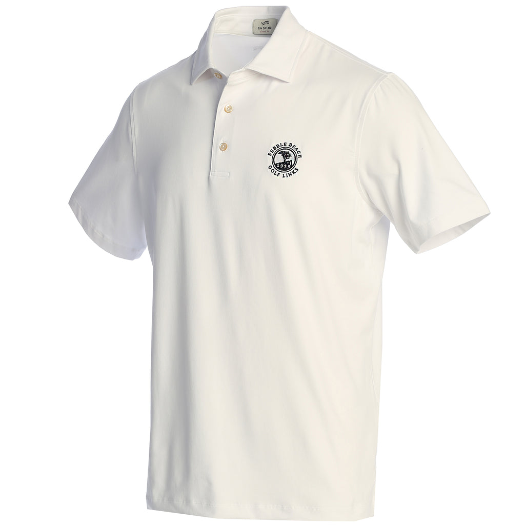 Pebble Beach Icon Polo by Sun Day Red