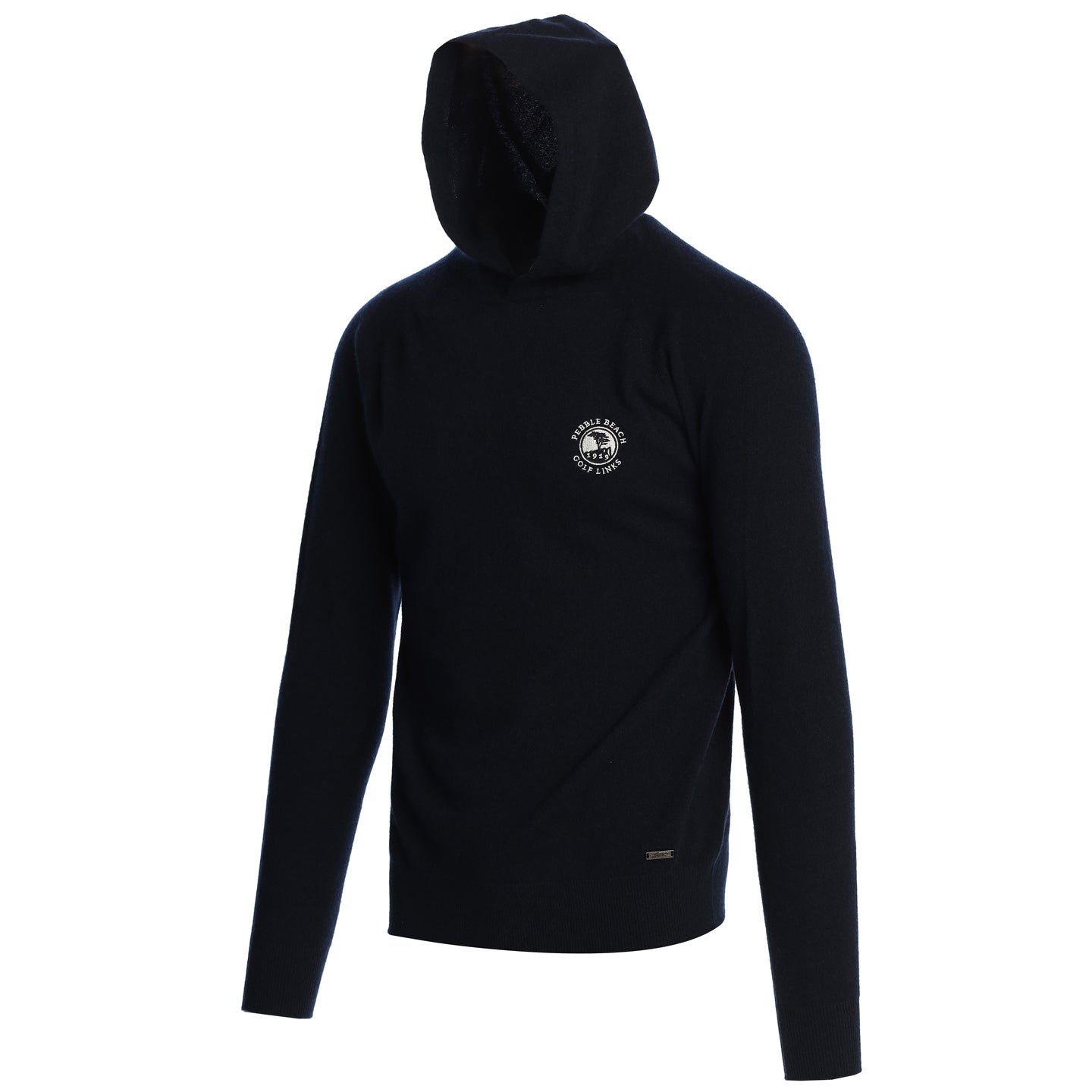 Pebble Beach 3D Tour Cashmere Hoodie by Sun Day Red