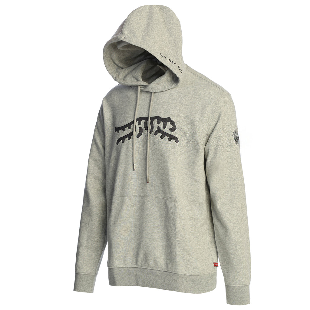 Pebble Beach Icon Chain Stitch Hoodie by Sun Day Red