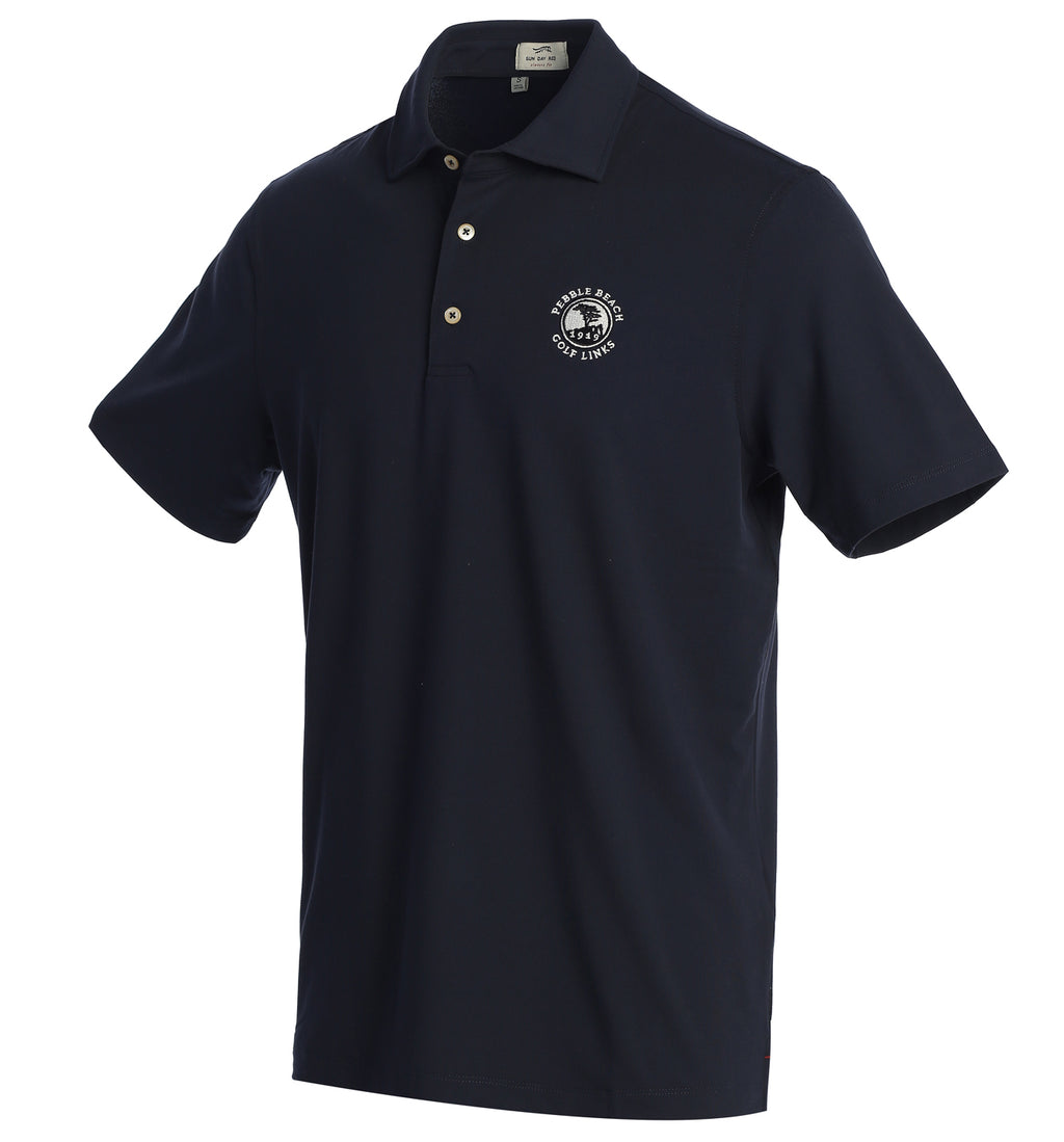 Pebble Beach Icon Polo by Sun Day Red