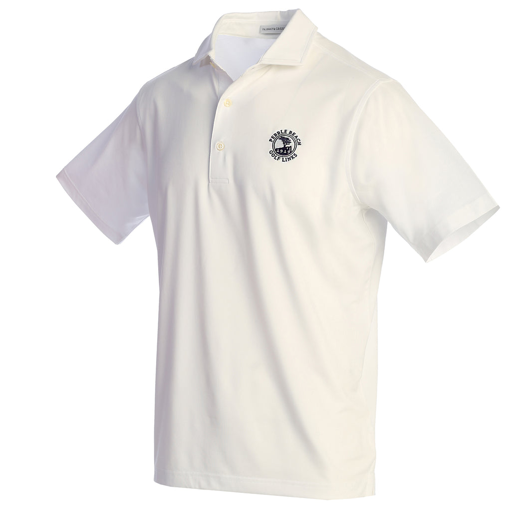 Pebble Beach Middleton Solid Polo by Fairway & Greene