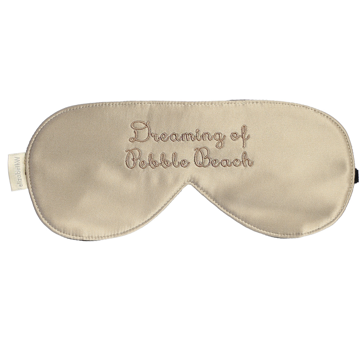 Pebble Beach Dreams Sleep Mask by ElizabethW