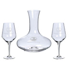 Pebble Beach Wine Decanter and Wine Glasses Set