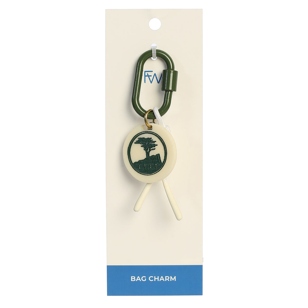 Pebble Beach Bag Charm by Freshwater Design