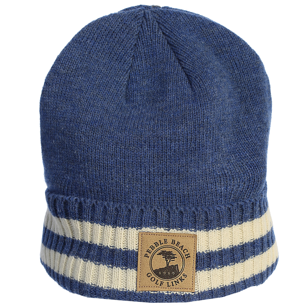 Pebble Beach Striped Beanie by Ahead