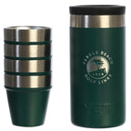Pebble Beach Shot Glass 4 Pack and Carrying Case by Yeti