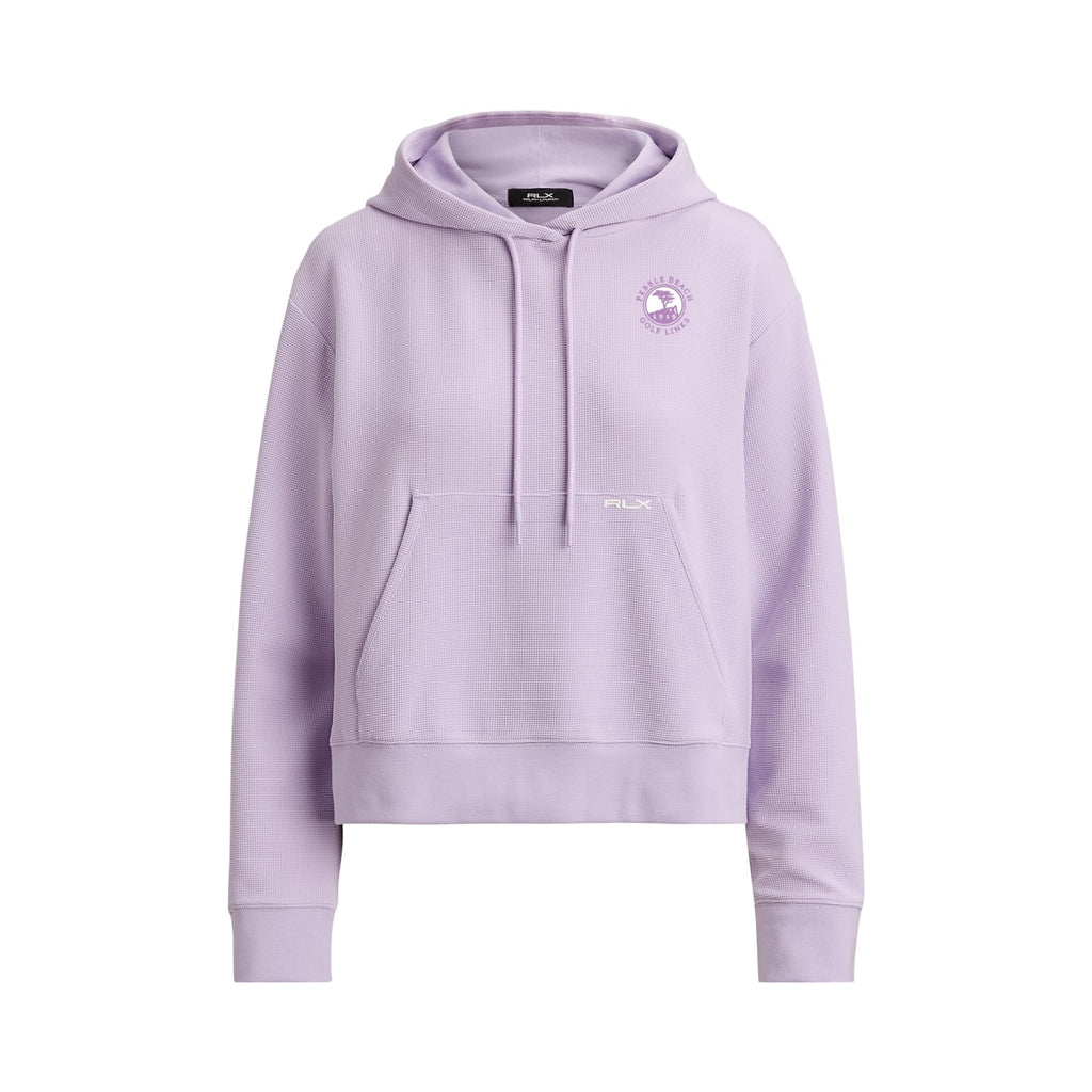 Pebble Beach Women's Tech Waffle Knit Hoodie by Ralph Lauren