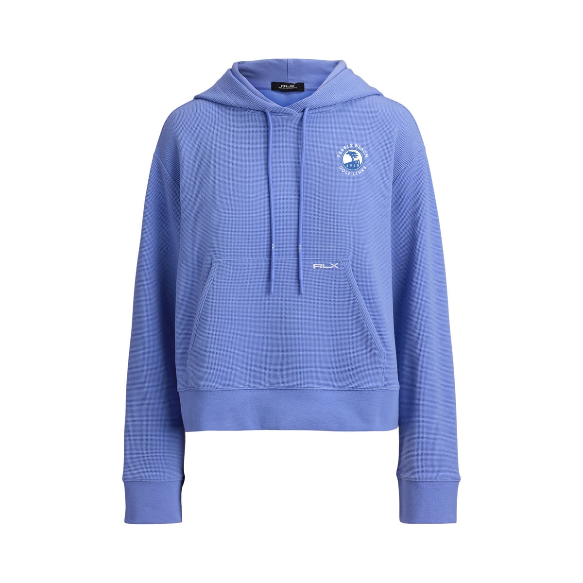 Pebble Beach Women's Tech Waffle Knit Hoodie by Ralph Lauren