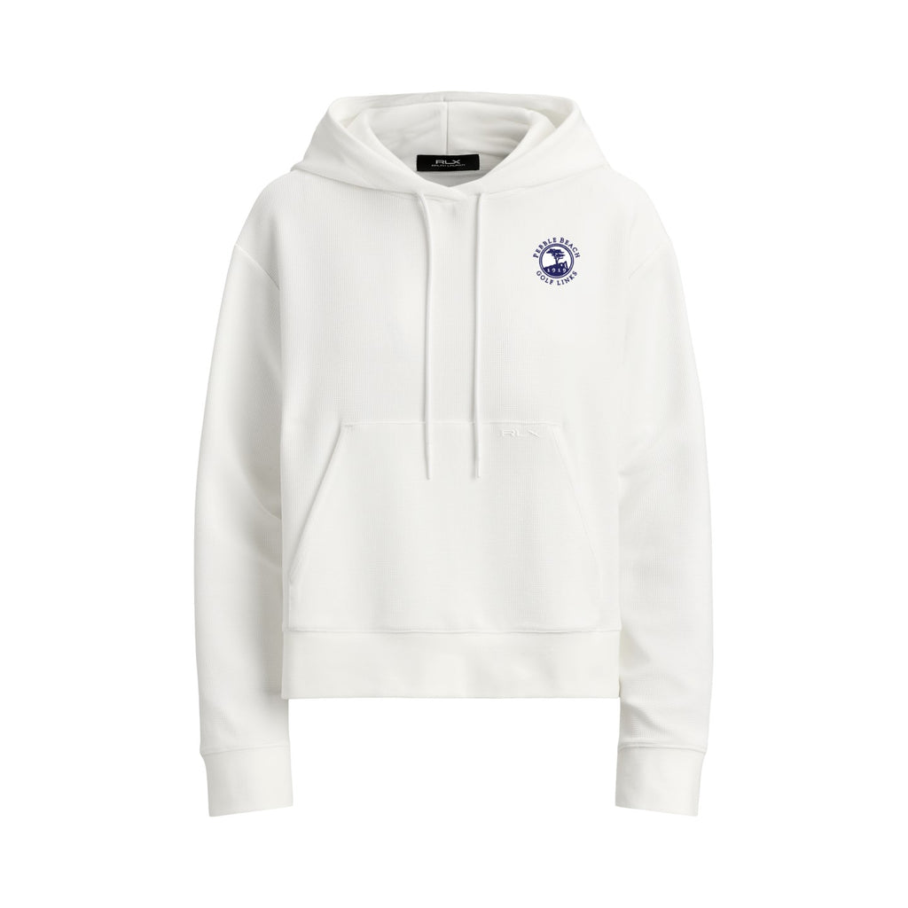 Pebble Beach Women's Tech Waffle Knit Hoodie by Ralph Lauren
