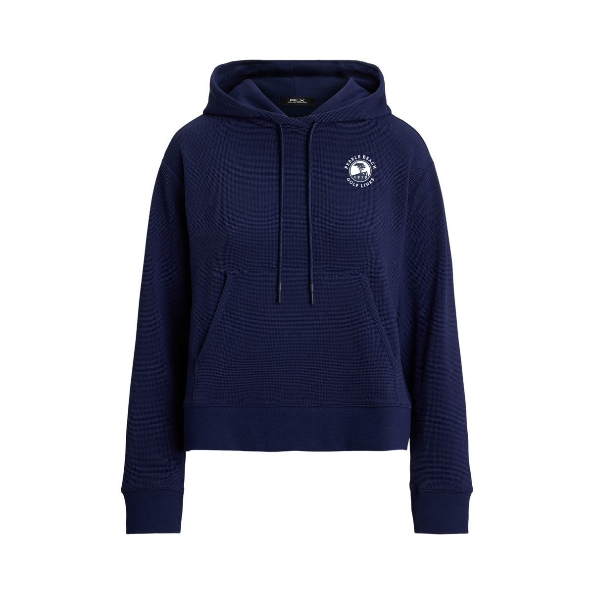 Pebble Beach Women's Tech Waffle Knit Hoodie by Ralph Lauren